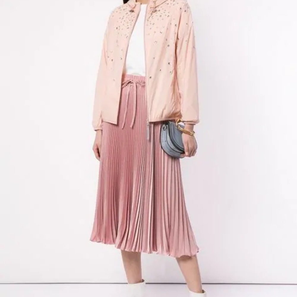 *In Season* Red Valentino Pleated midi skirt